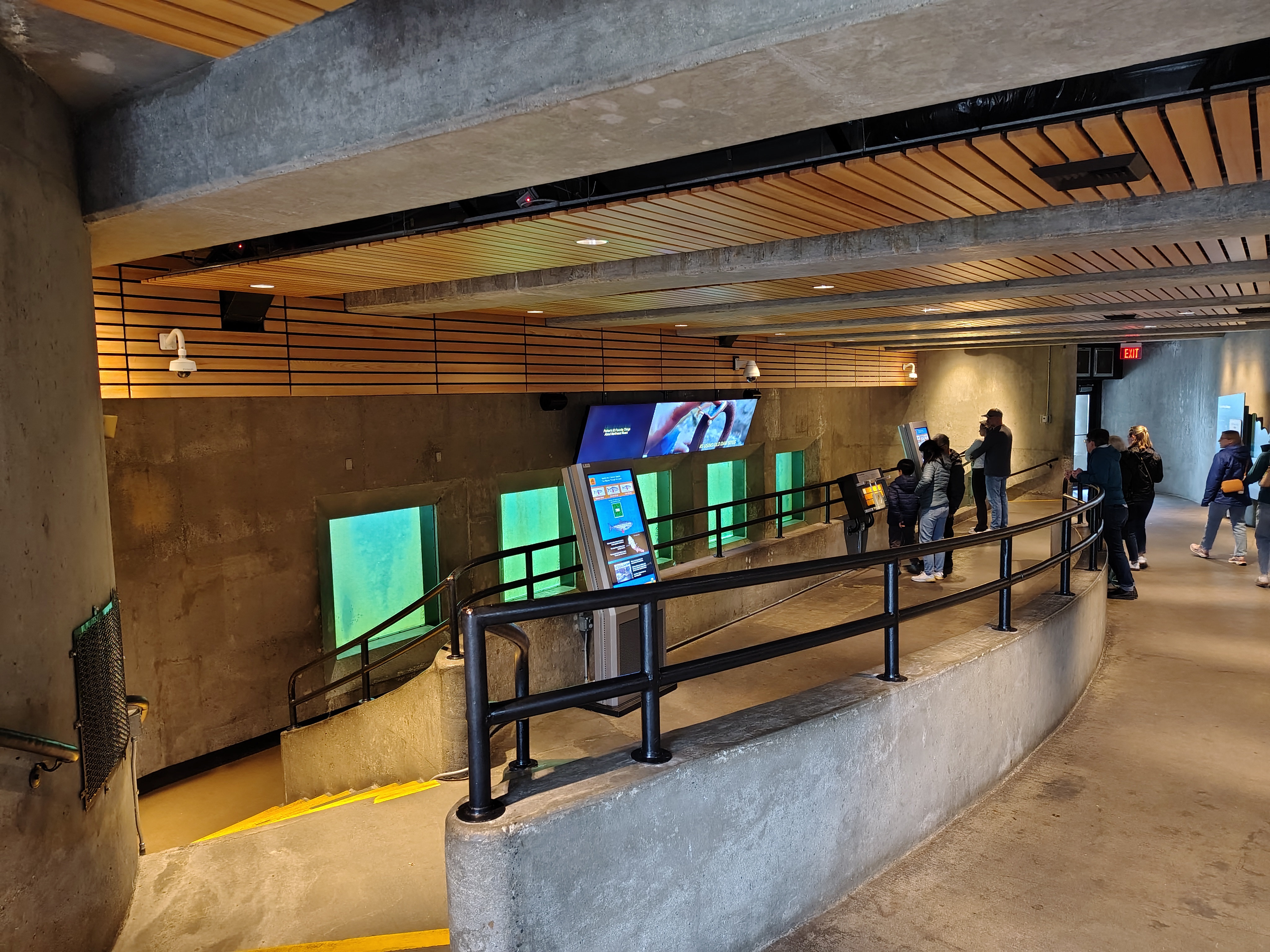 People in an observation room