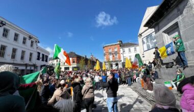 Hundreds Gather On O'Connell Street For Ennis Fuel Protest