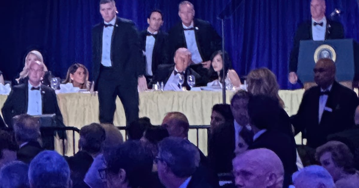 Donald Trump rushed from White House correspondents’ dinner after gunman fires shots – The Irish Times