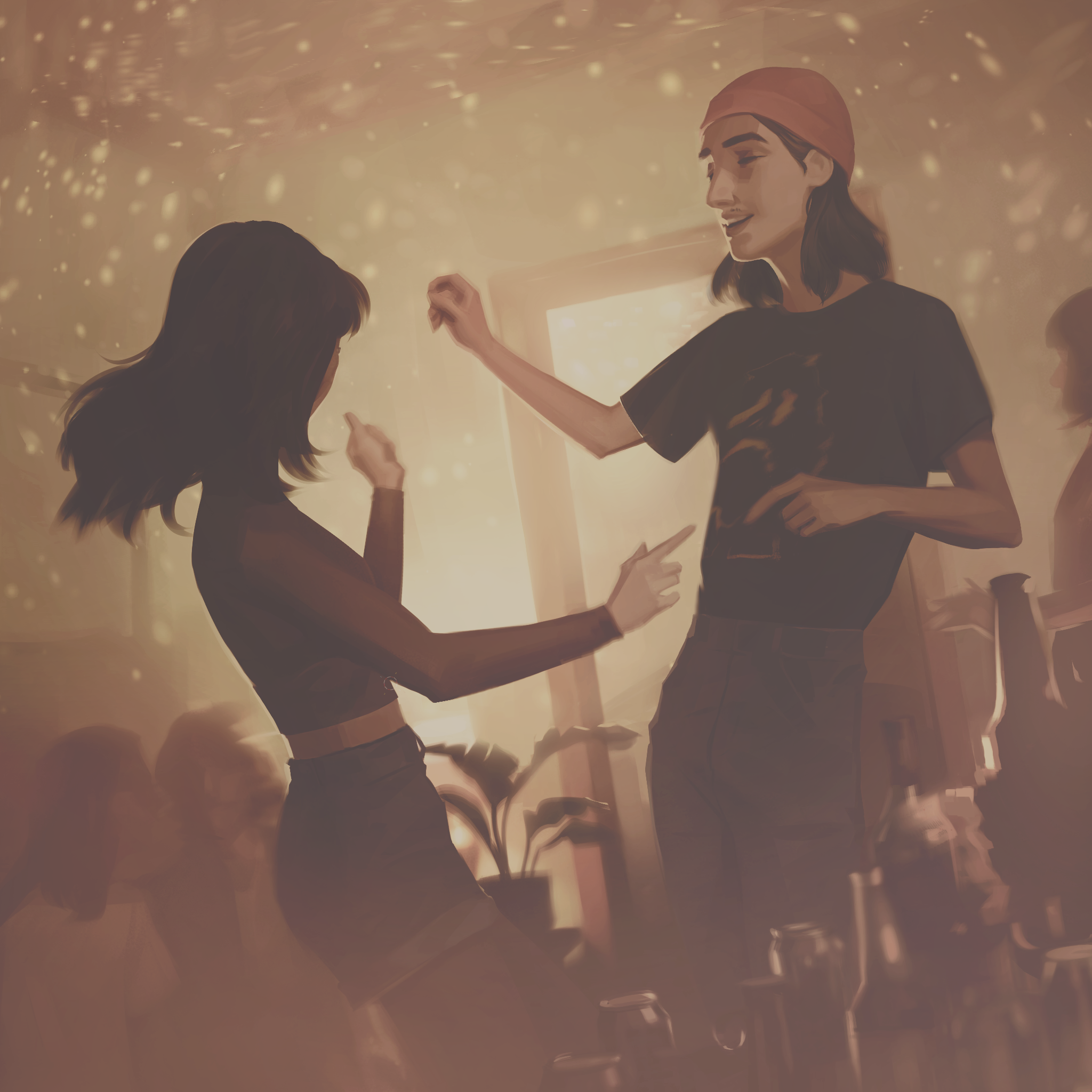 Art from the video game Mixtape