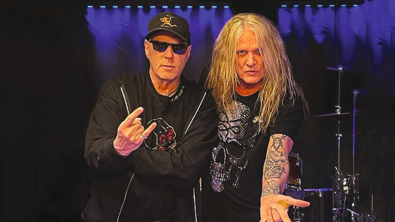 Jay Jay French and Sebastian Bach