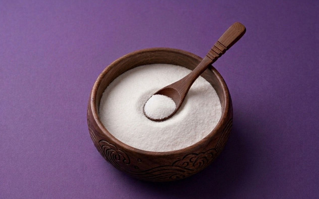 CERAMIC BOWL WITH COLLAGEN POWDER