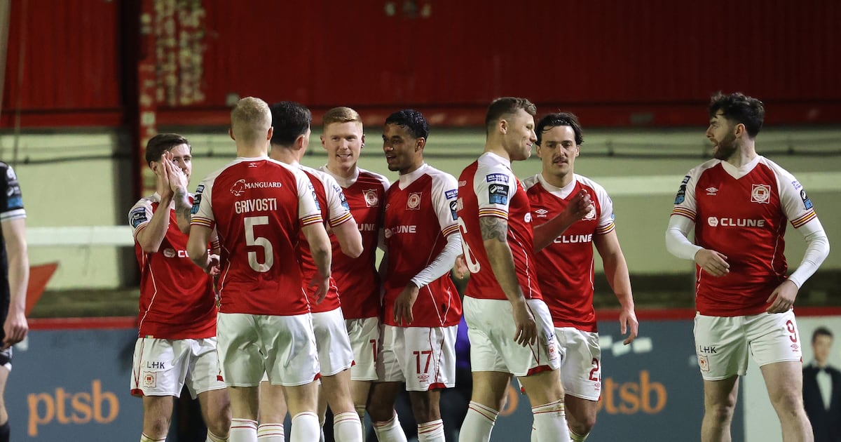 St Patrick’s Athletic go top after comfortable win over Sligo Rovers – The Irish Times