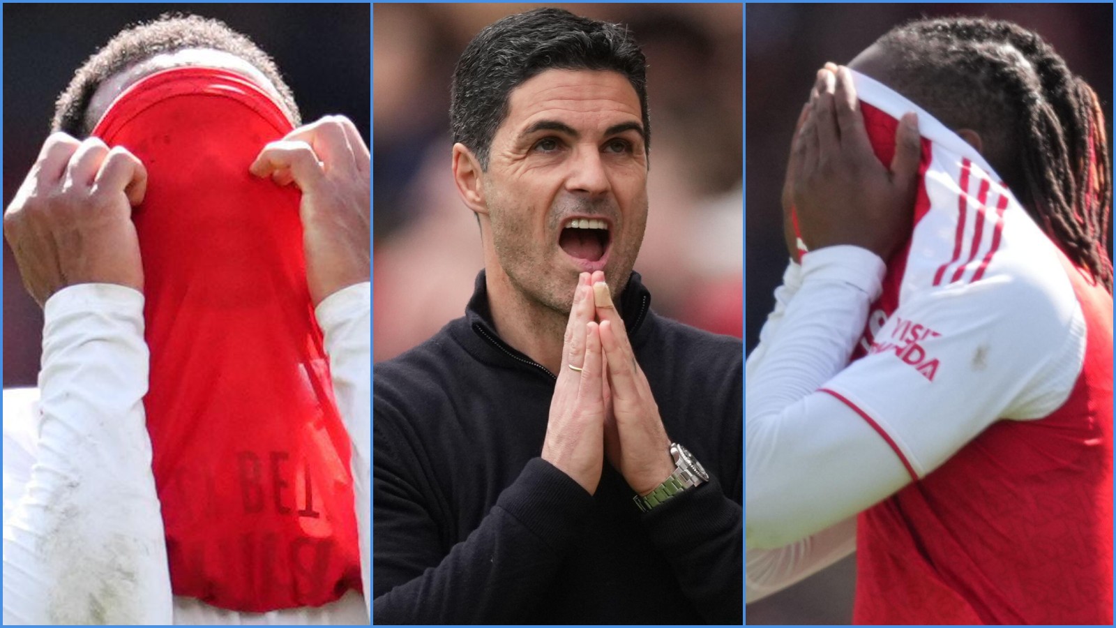 Arsenal crisis continues as Arteta failings exposed again amid biggest bottling ever