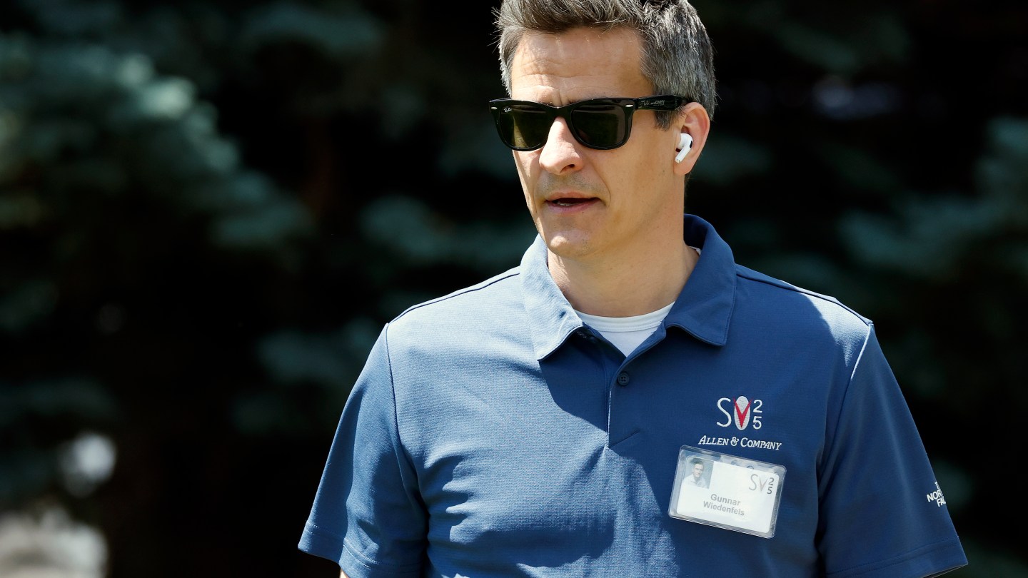 Gunnar Wiedenfels Warner Bros. Finance Chief Through April 2028