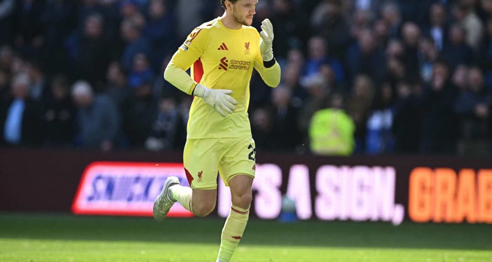 Arne Slot explains why Freddie Woodman deserves praise after stepping in during Liverpool v Everton