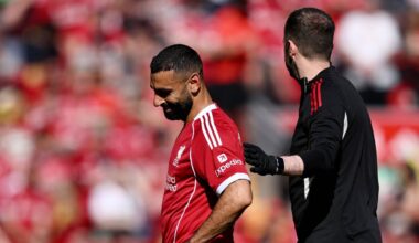 Arne Slot unsure if Mohamed Salah will return for Liverpool after suspected hamstring injury