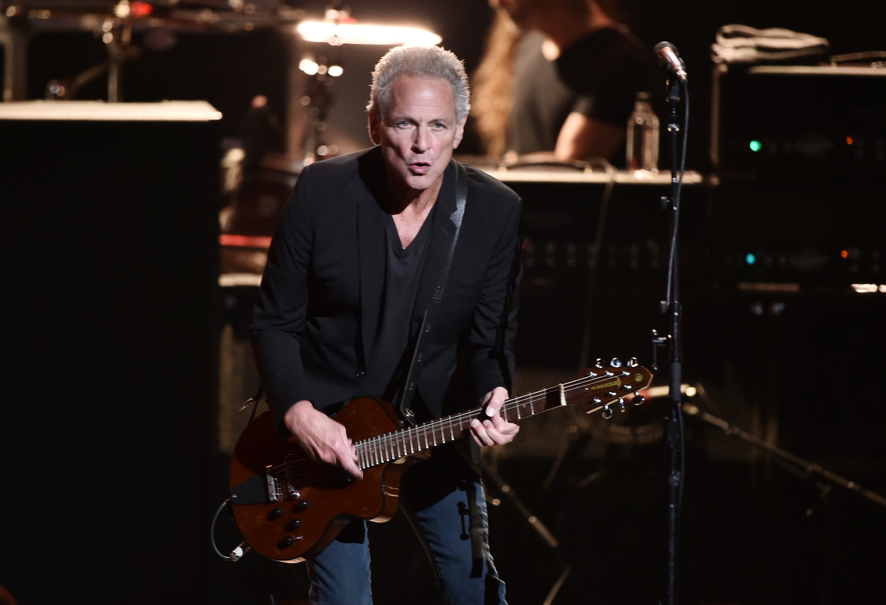 Lindsey Buckingham was attacked Wednesday by a woman who police say is a 'stalking suspect'