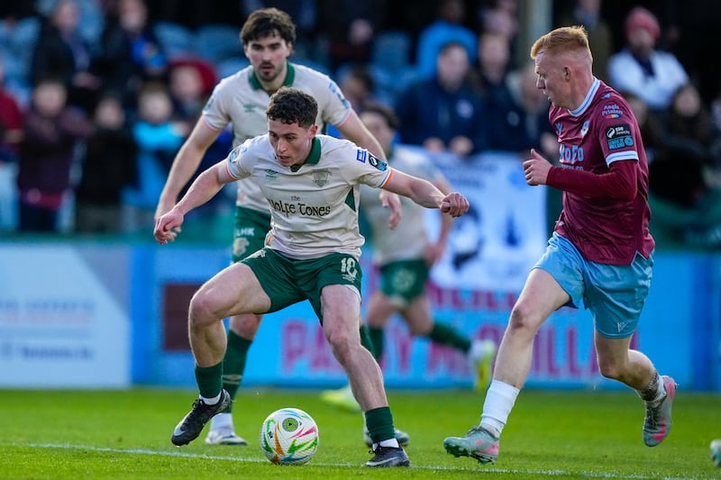 St Pat's talisman Kian Leavy. Photograph: James Lawlor/INPHO