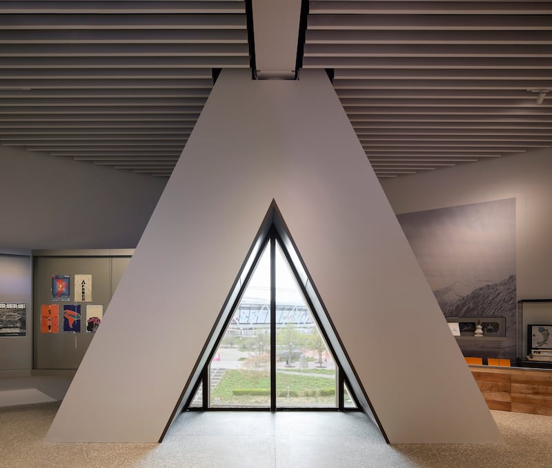 V&A East Museum. Photograph: Hufton+Crow