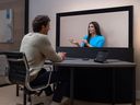 HP Dimension uses Google Beam software to make video calls appear in 3D.