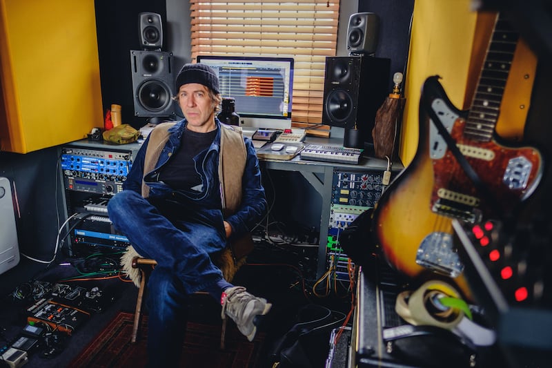 Richard Fearless at his studio in London in 2019. Photograph: Kevin Lake/Future Publishing via Getty