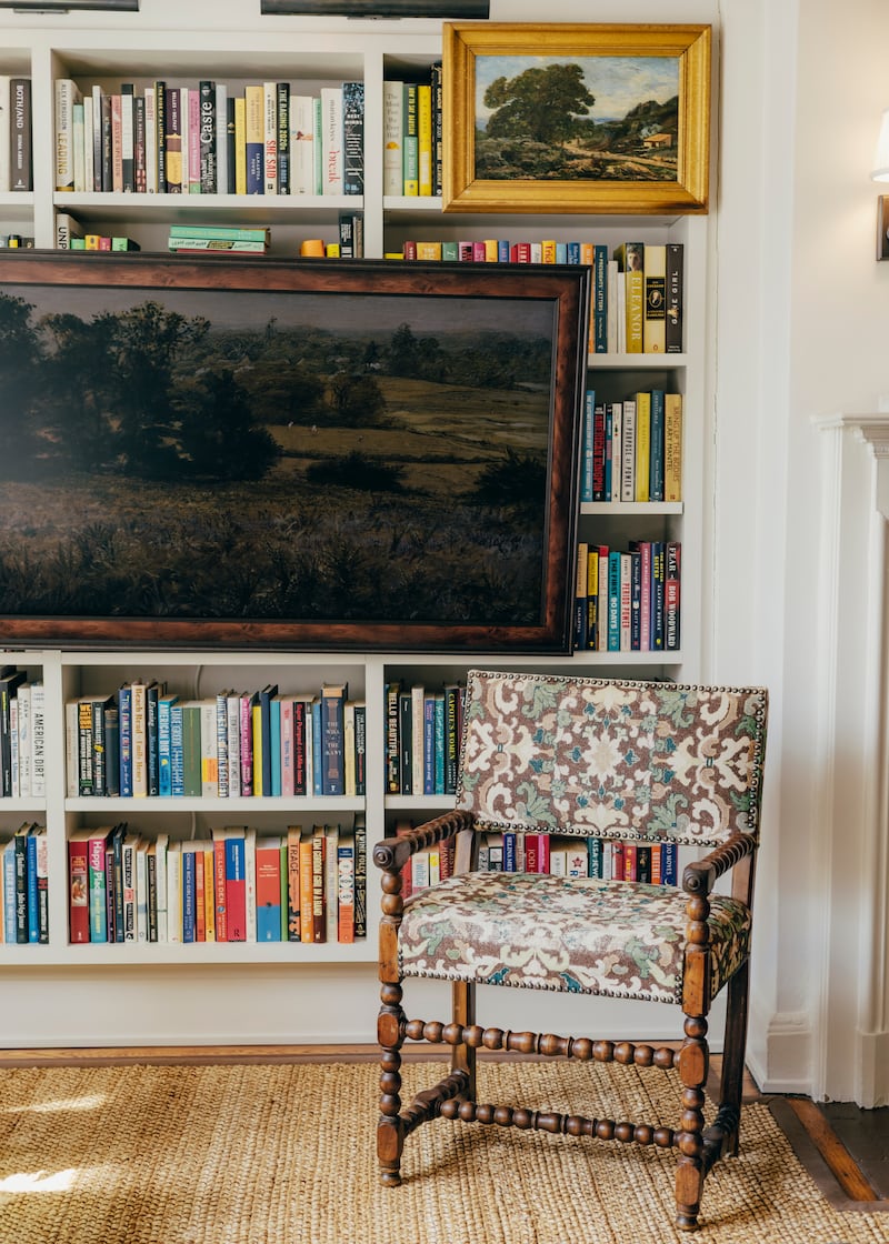 A literary flourish draws the eye. Photograph: Timothy O'Connell