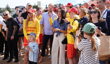 Aussie sunbather unbothered by Harry and Meghan goes viral
