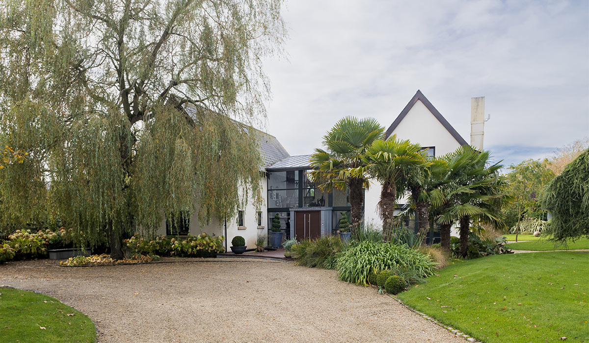 Adrian and Lorcan's Kildare home on Home of the Year. Pic: RTÉ