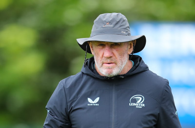 Leinster forwards Coach Robin McBryde says the players have already moved on from the defeat to Benetton and are focused on Saturday's Champions Cup semi-final against Toulon. Photograph: Grace Halton/Inpho