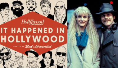 Splash, Daryl Hannah, Director Ron Howard on set, 1984.