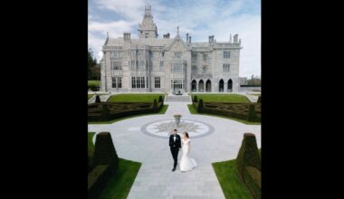 New York-based influencer celebrates lavish three-day wedding at iconic Limerick venue
