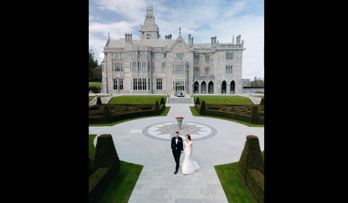 New York-based influencer celebrates lavish three-day wedding at iconic Limerick venue