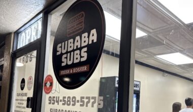 Subaba Subs in South Florida is No Longer Kosher • YeahThatsKosher