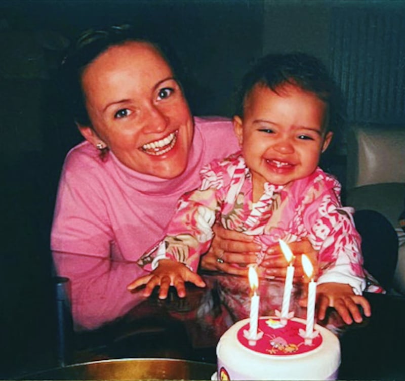 Grace O'Malley-Kumar with her mother. Photo: Nottingham Inquiry/Tapestry Pictures
