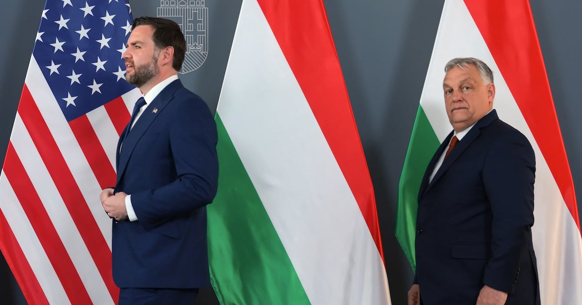 JD Vance endorses Viktor Orbán while complaining of Brussels election interference – The Irish Times