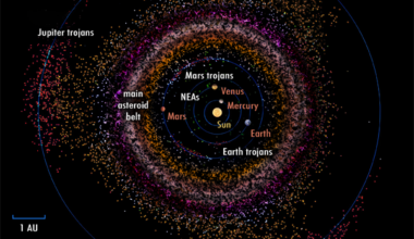 The plethora of asteroids in the inner Solar System makes for a wealth of mining opportunities to support Martian bases (Credit : Pablo Carlos Budassi)