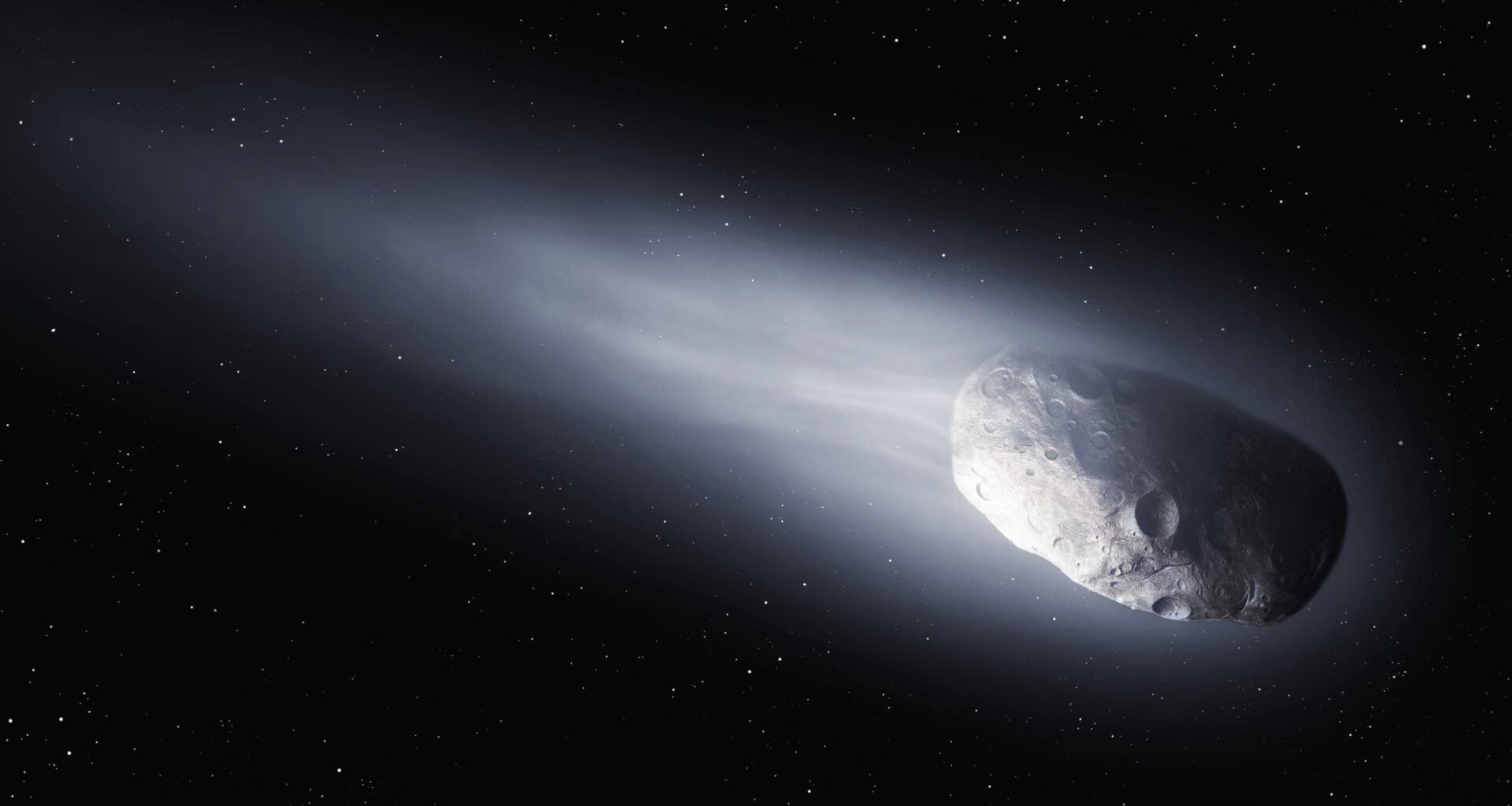 Alien comet reveals hidden layers after close brush with the Sun