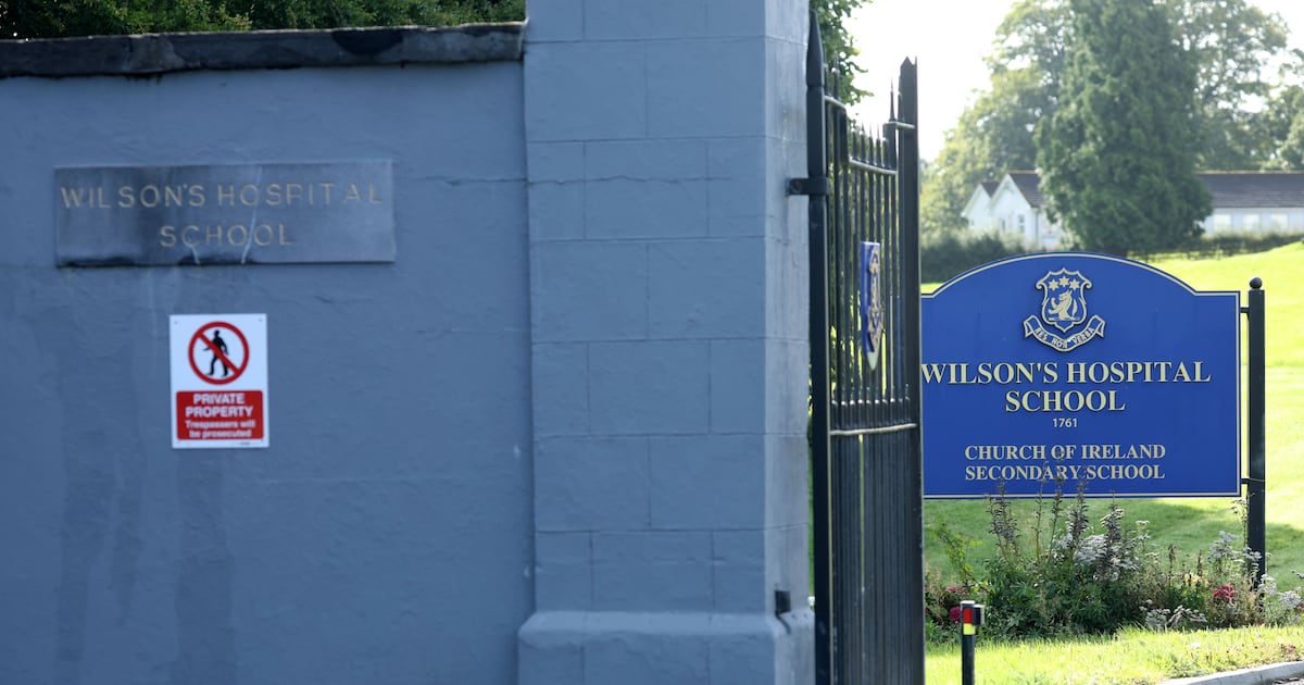 Manager reported 20 claims of financial and legal wrongdoing at Wilson’s Hospital School – The Irish Times