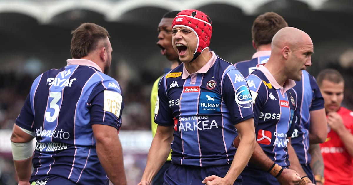 Bordeaux beat Toulouse to reach Champions Cup semi-final against Bath – The Irish Times