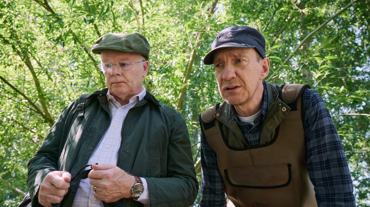 Jason Watkins and David Thewlis in ‘Dirty Business’