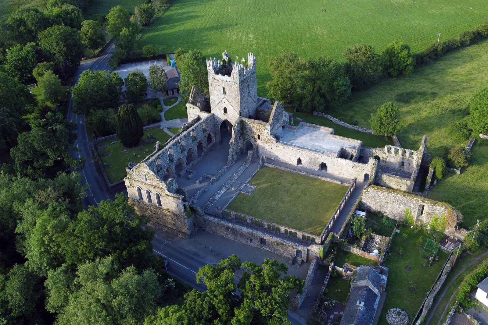Image may contain Architecture Building Castle Fortress Housing Outdoors Person and House