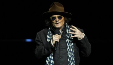 Johnny Depp Previews Pic At CinemaCon
