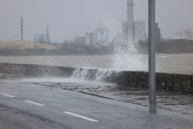 Where there were once wide, gently sloping beaches, dunes, and sand shoals, we now have Sandymount. Photograph: Bryan O’Brien