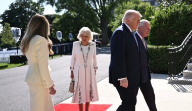 Charles and Camilla arrive in Washington for state visit amid US-UK tensions – The Irish Times