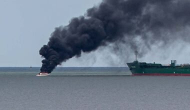 Four rescued after boat catches fire in Dublin Bay – The Irish Times