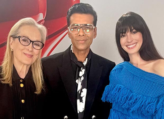 Karan Johar meets The Devil Wears Prada stars Meryl Streep and Anne Hathaway in Tokyo: “My knees were RATTLING!” : Bollywood News