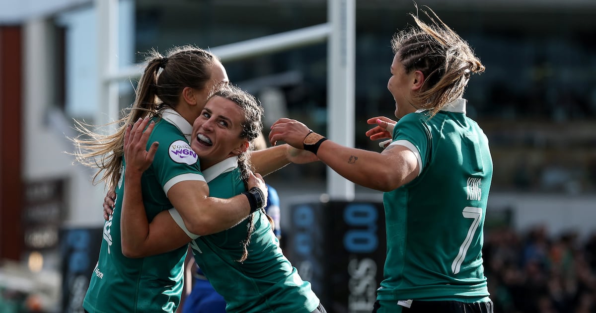Nine-try Ireland cut loose to win maiden Six Nations clash in Galway – The Irish Times
