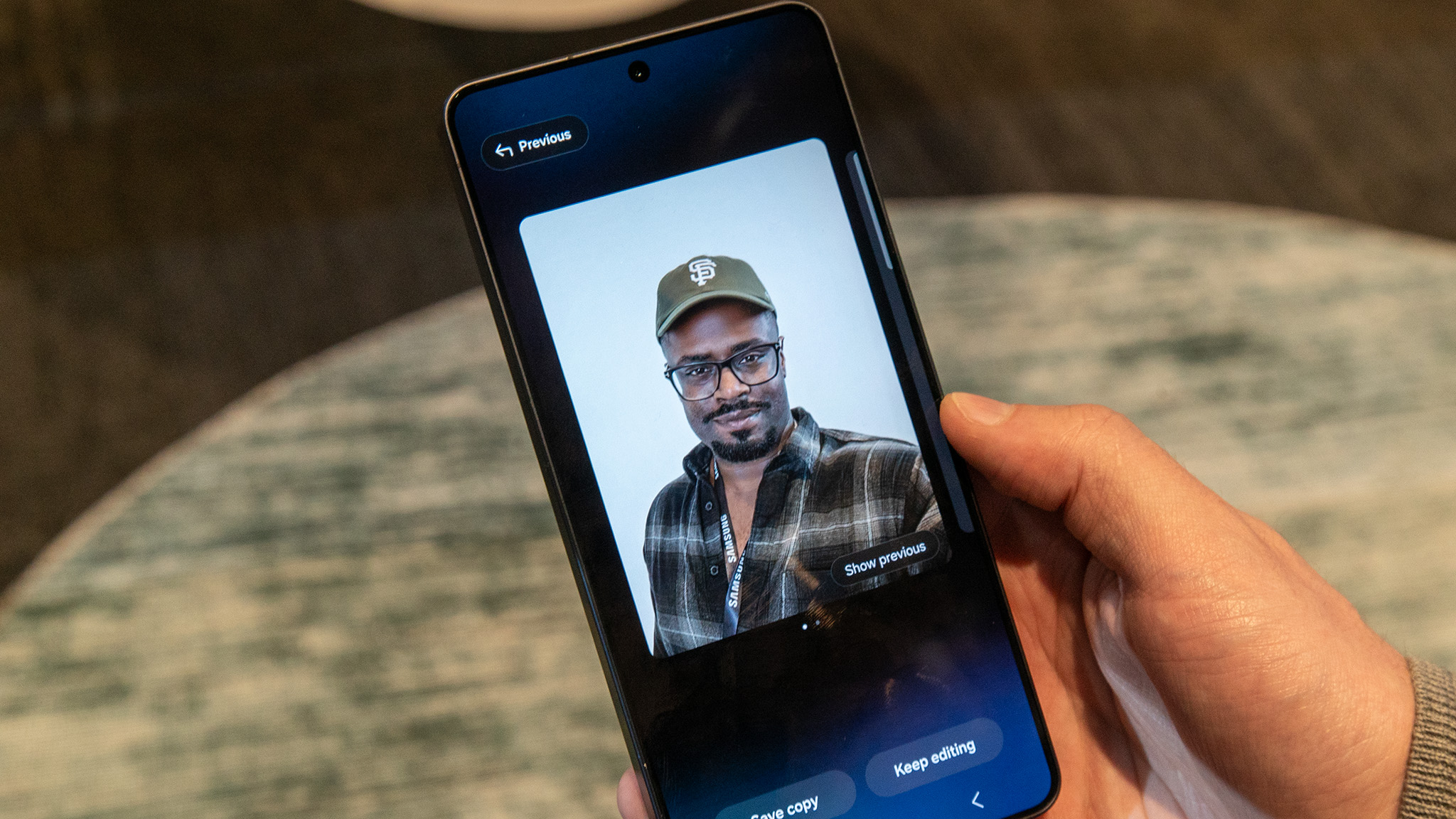 The new editing tools built into the Samsung Galaxy S26 Ultra's Photo Assist mode