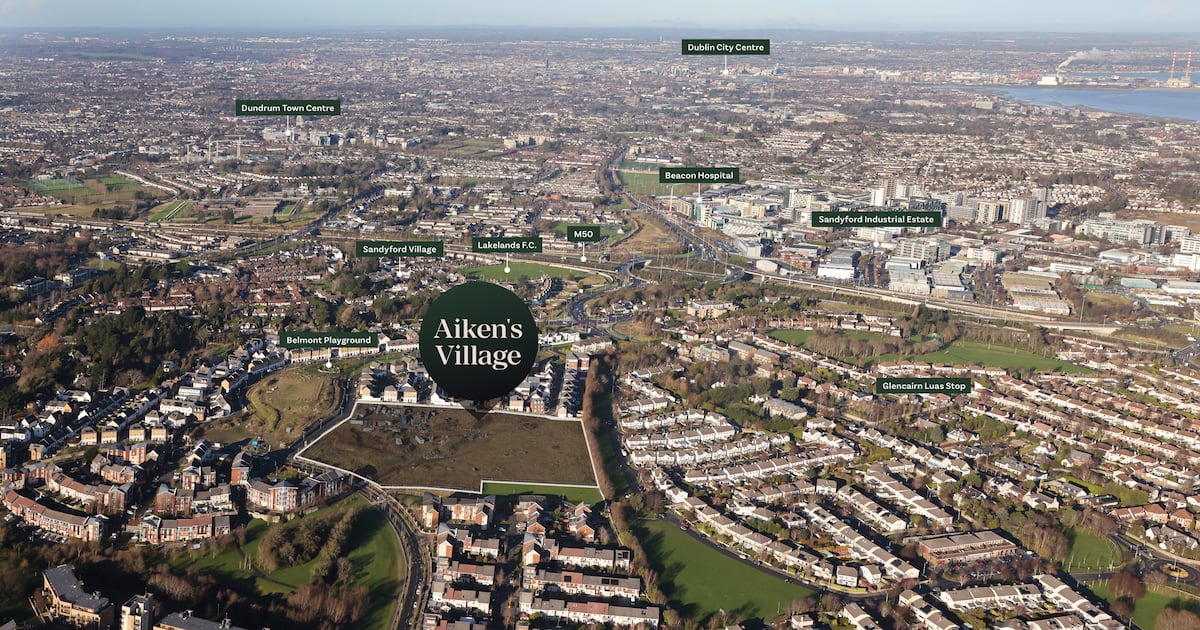 South Dublin site with full planning for 209 new homes guiding at €19.75m – The Irish Times