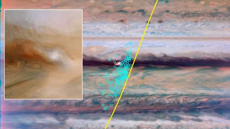 Lightning Along Junos Path And Sample Stealth Superstorm 777x437