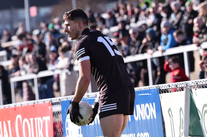 Niall Murphy of Sligo in a 2024 Division 3 match against Down in Newry. Photograph: Tom Maher/Inpho