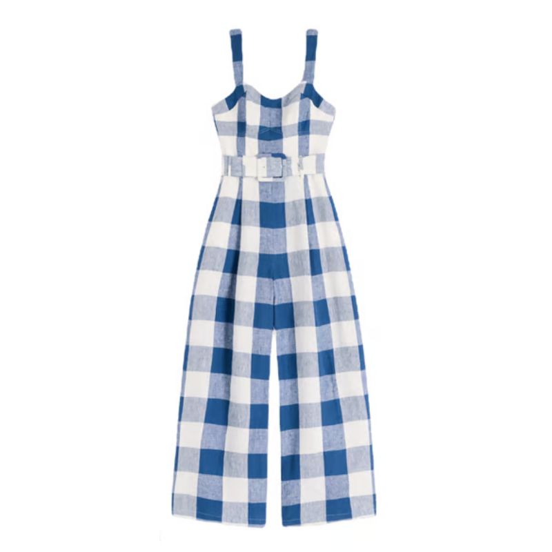Boden, gingham jumpsuit