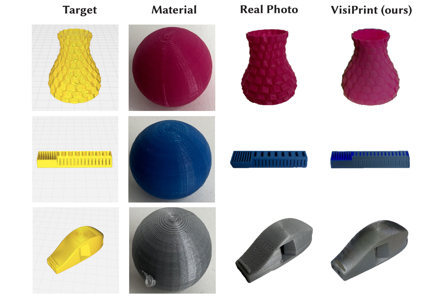 MIT's VisiPrint Uses AI to Show Exactly How a 3D Print Will Look Before It's Made