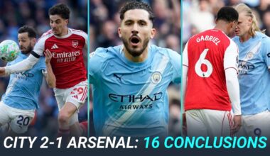 Arsenal bottle in evidence at last but too late to halt Man City title momentum
