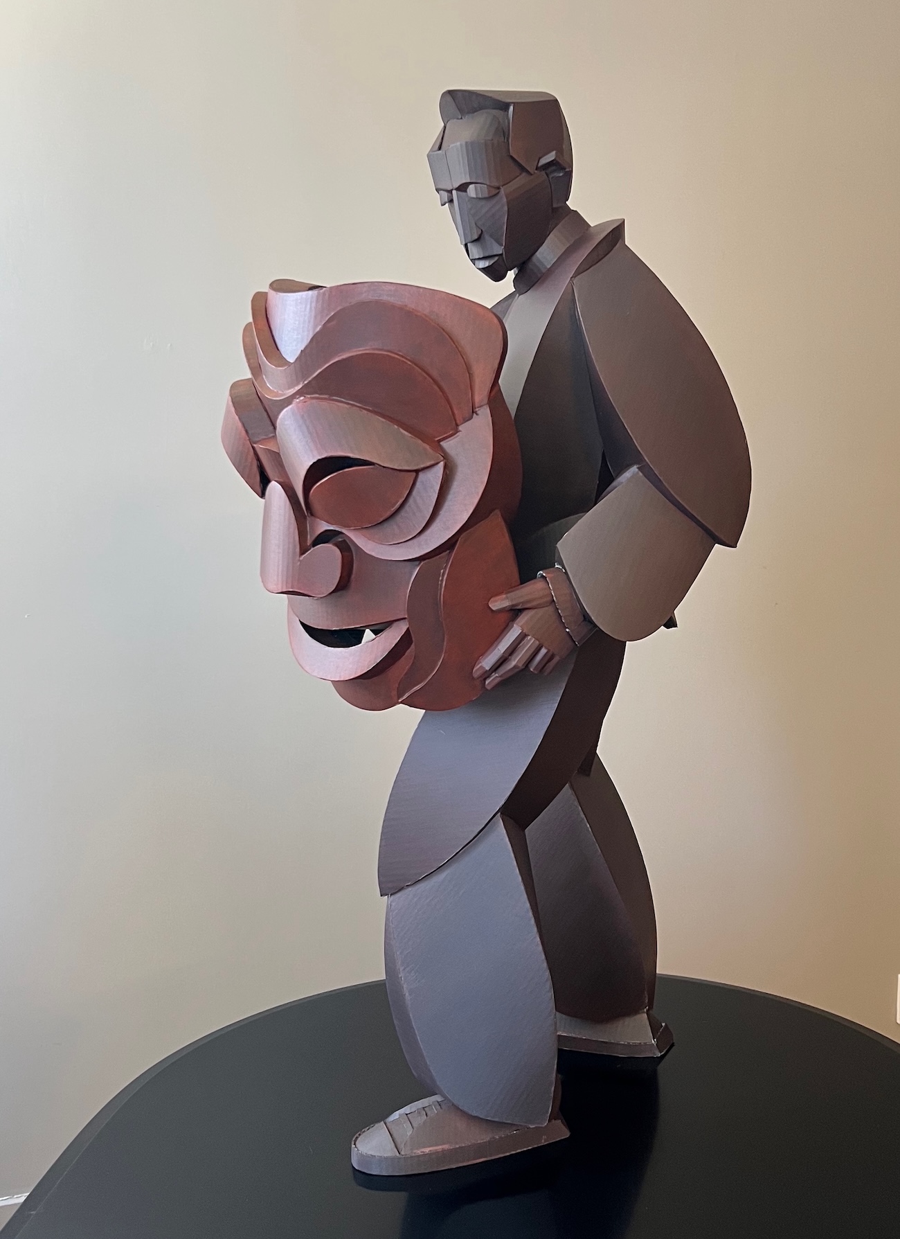 Cardboard Sculptures by Warren King