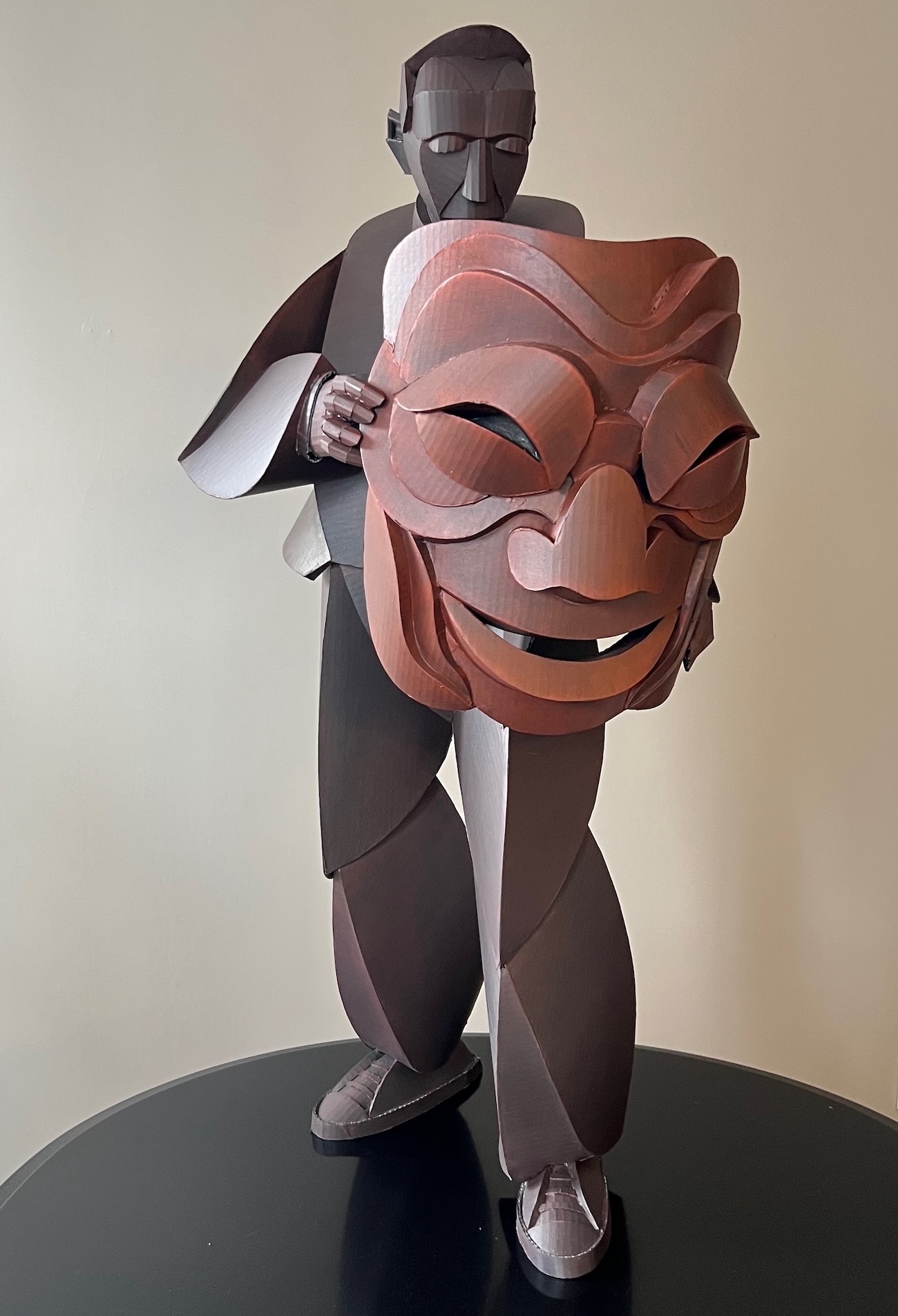 Cardboard Sculptures by Warren King