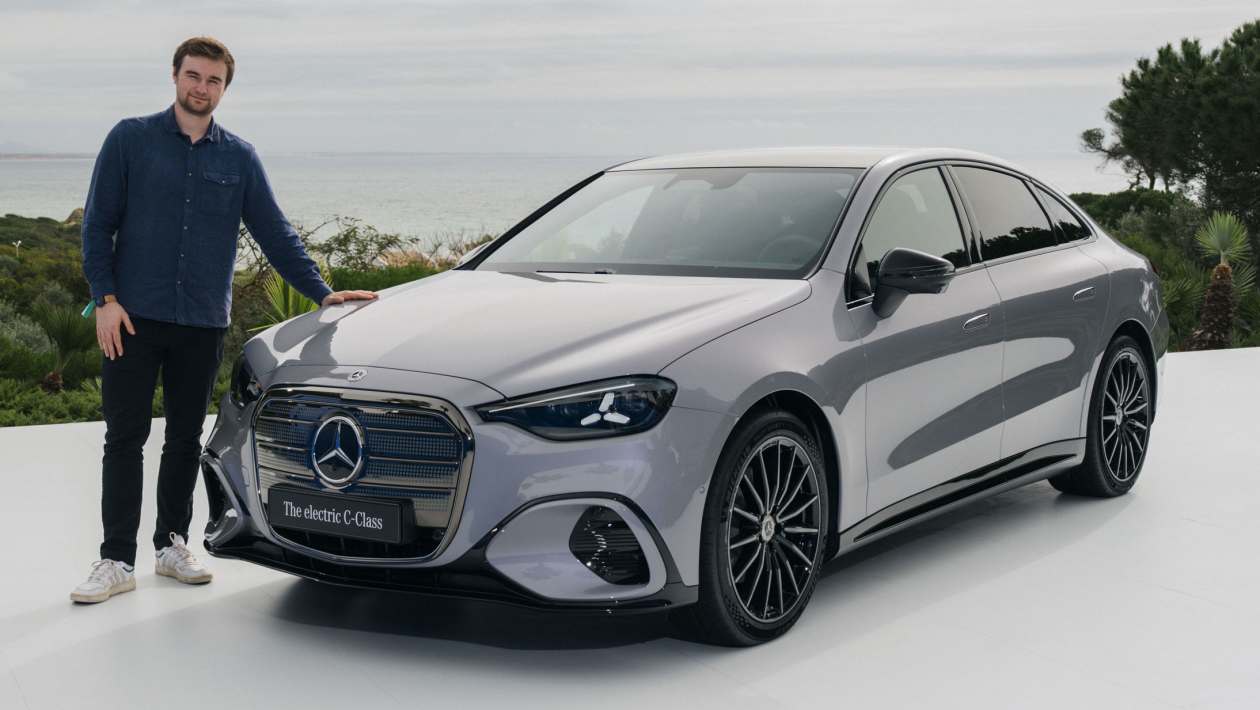 New Mercedes C-Class Electric revealed: exec EV gets 472-mile range and 482bhp