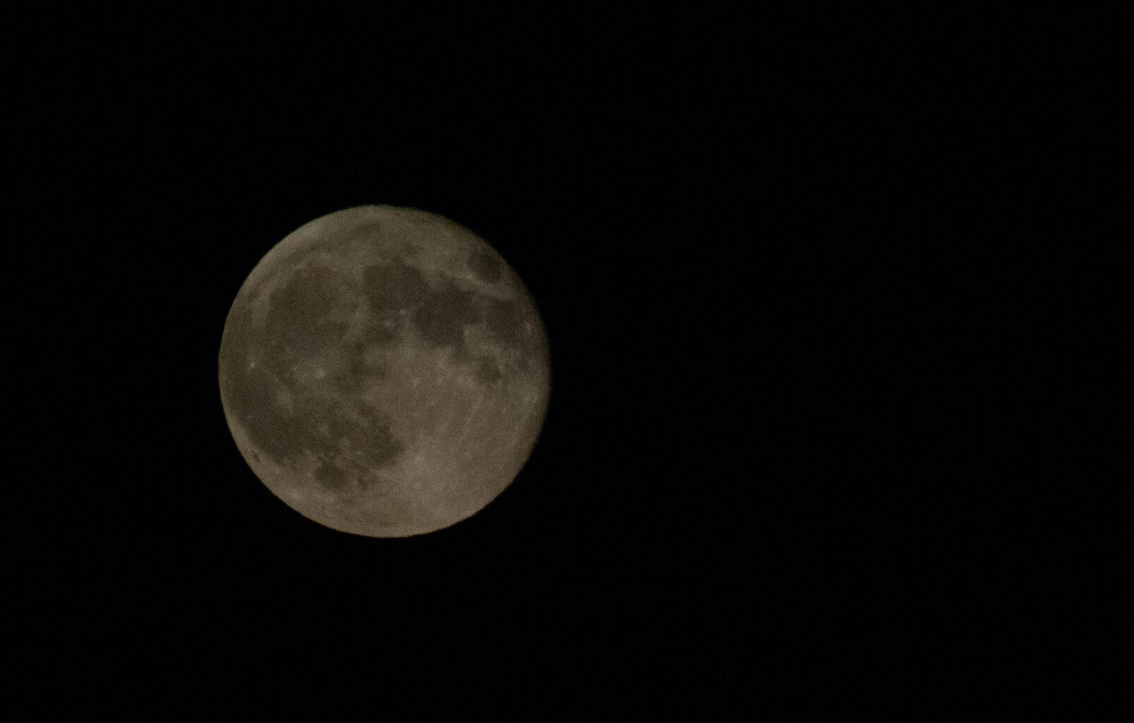 Misty-eyed about the moon