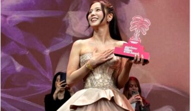 Blackpink's Jisoo Picks up Award at Canneseries, Thanks Fans